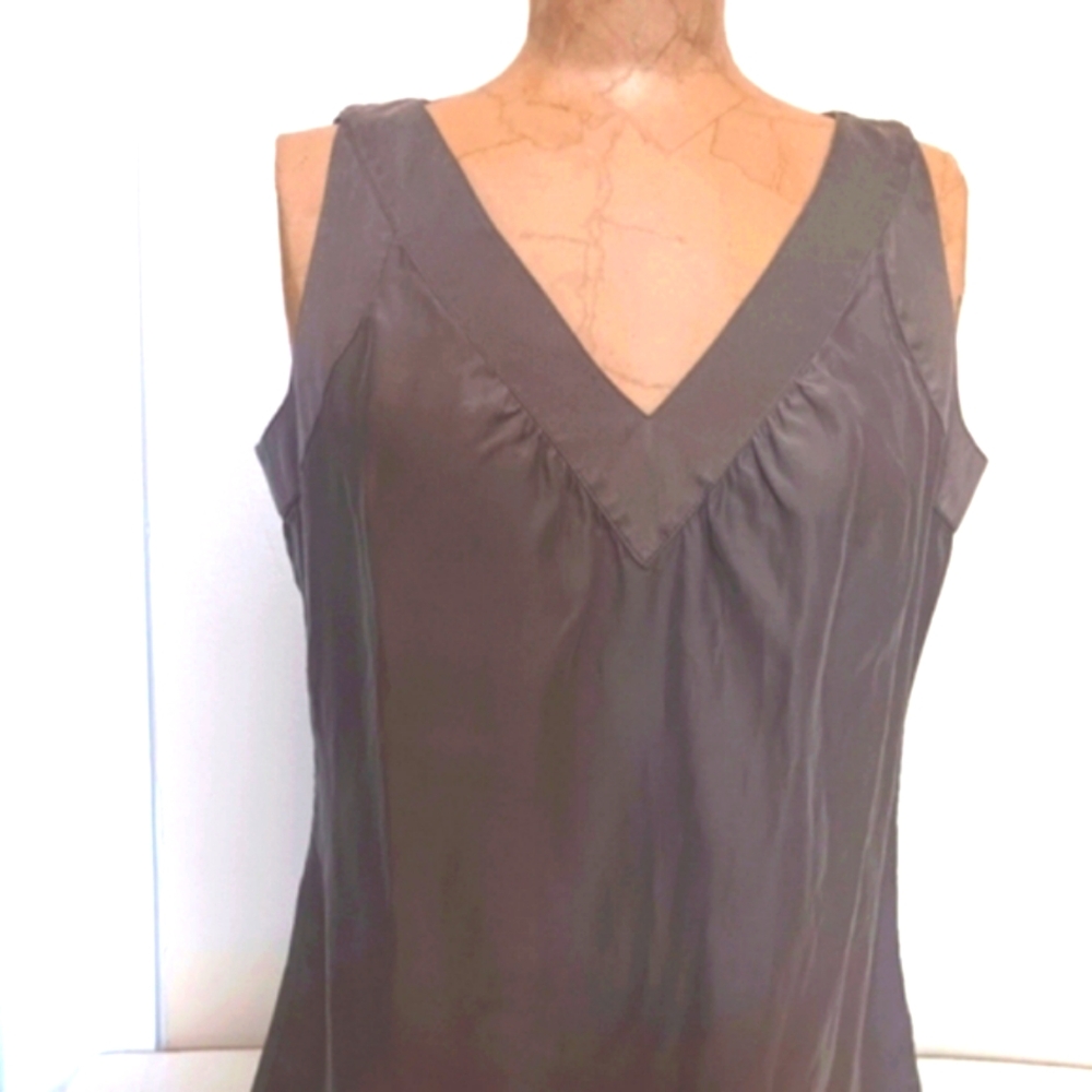 J.Jill Silk Blouse In Latte